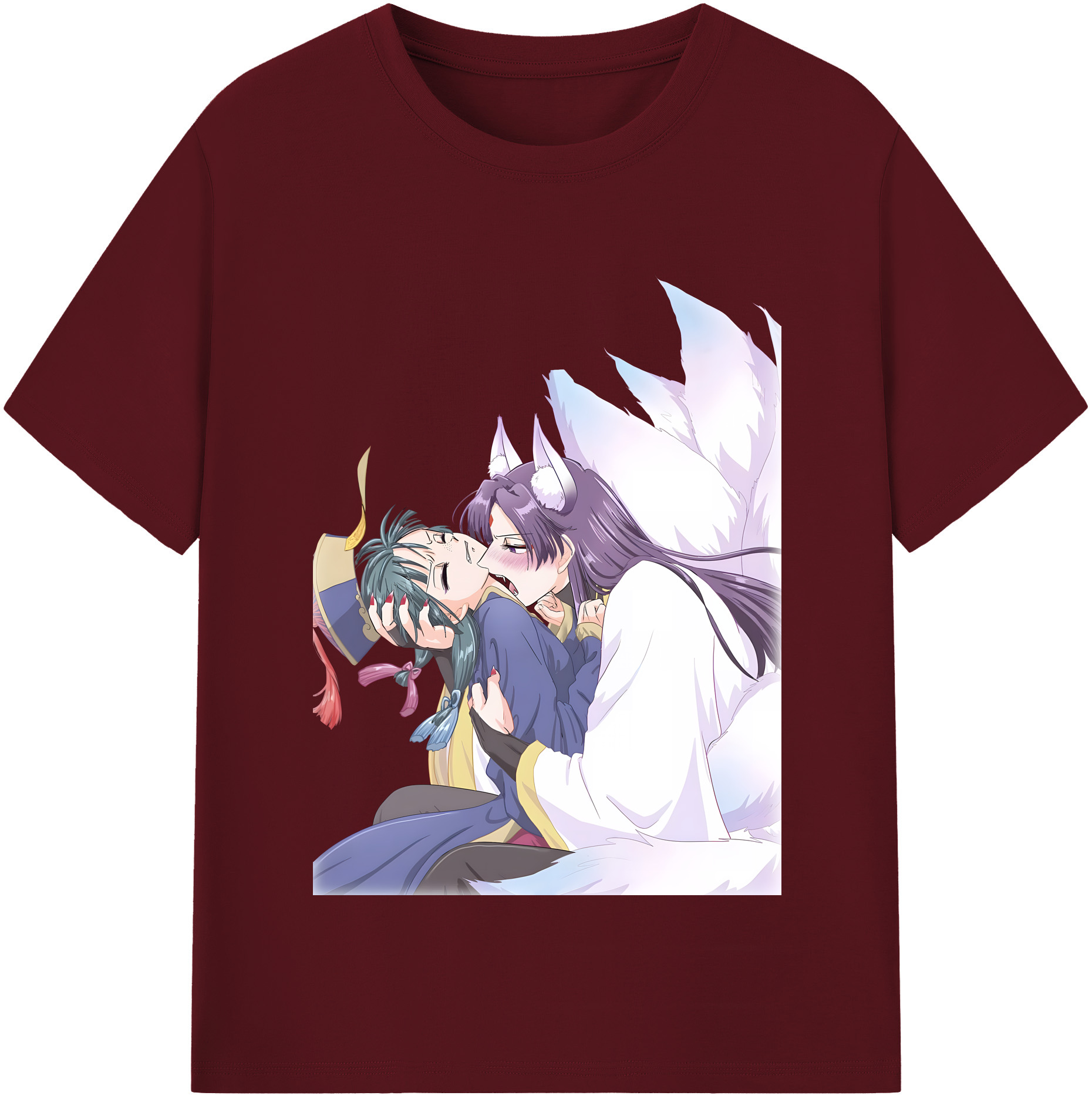 （画像用） 薬屋のひとりごと The Apothecary Diaries 綿100％半袖Tシャツ（フロントプリント）
